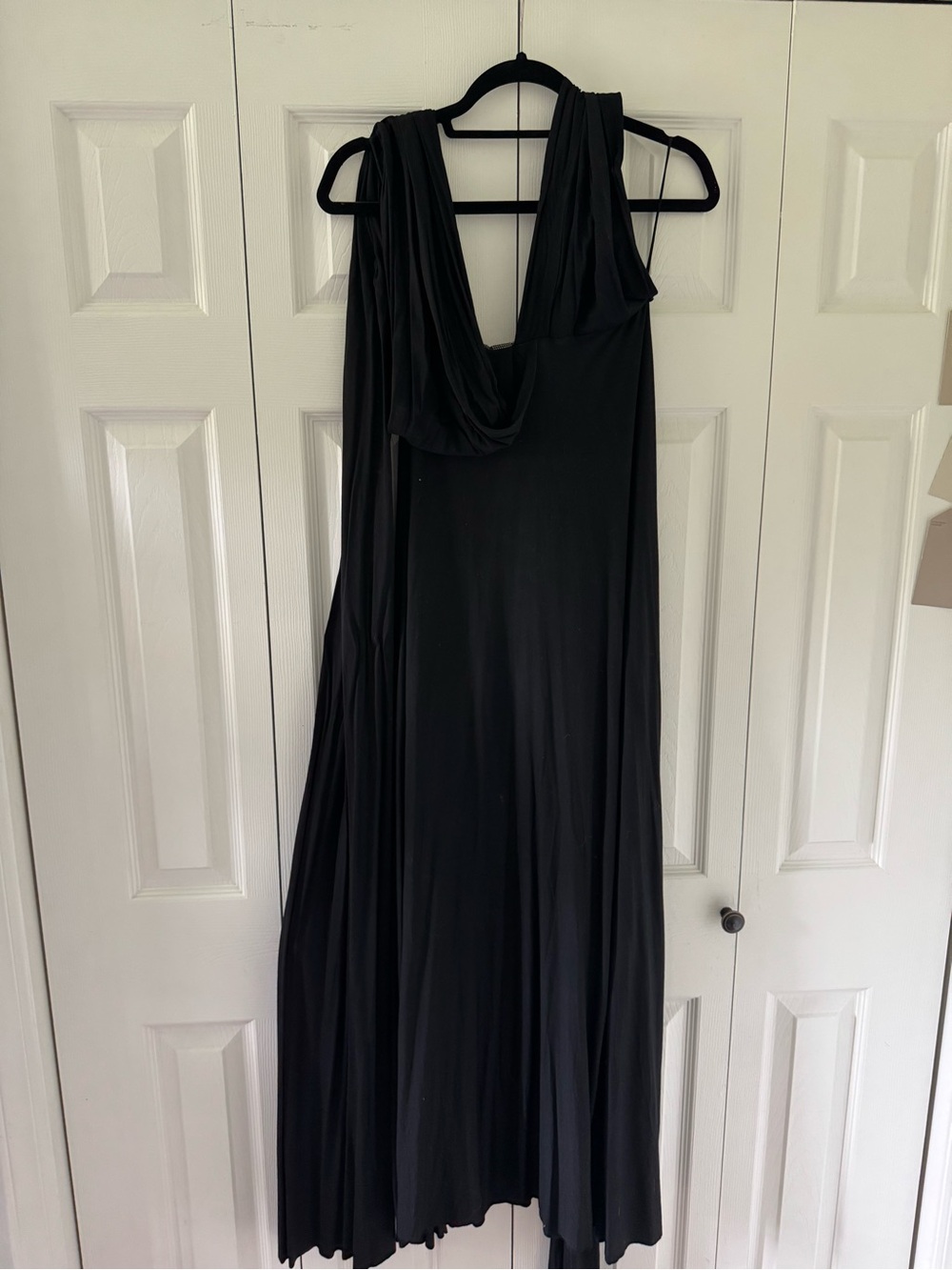 Lulu's Black Convertable Maxi Dress